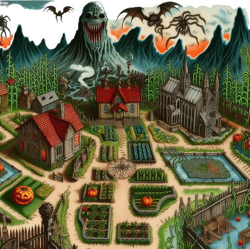 korkunç bir bahçe.
korkunç bir bahçe haritası