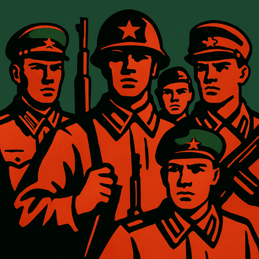 SOLDADOS SOVIETICOS.
In-Game asset.  2d.  High contrast.  No shadows