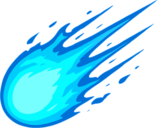 Plasma projectile.
In-Game asset.  2d.  High contrast.  No shadows