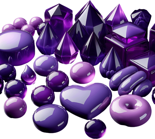 Basic Prompt:
Bright purple candy, in shades of lavender and violet, with a smooth surface, sweet and enticing looking confection.
More Detailed Prompt (Optional):
Deep purple in color, with hints of lavender and light lilac where the light hits it, possessing a smooth and glossy surface, crystal clear like glass, high-quality purple candy. There's a subtle halo of light around the candy, and the background is softly blurred.
Additional Details to Add to the Prompt:
Shape: Crystal, drop, heart, round, etc.
Texture: Glossy, matte, frosted, slightly rough, etc.
Lighting: Soft, dramatic, natural light, artificial light, etc.
Background: Solid color, patterned, candy store, countertop, etc.
Additional Objects: Other candies, transparent packaging, ribbon, etc.
Basic Prompt:
Bright purple candy, in shades of lavender and violet, with a smooth surface, sweet and enticing looking confection.
More Detailed Prompt (Optional):
Deep purple in color, with hints of lavender and light lilac where th.
Single Game Texture.  In-Game asset.  2d.  Blank background.  High contrast.  No shadows