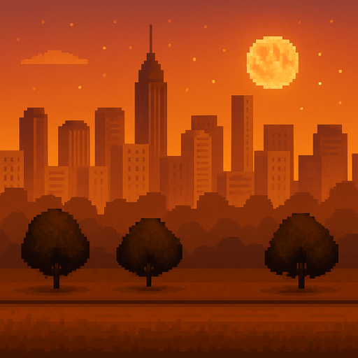 same picture but evening