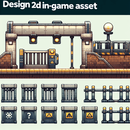 Make a subway Obstacle.
Single Game Texture. In-Game asset. 2d. Blank background. High contrast. No shadows.