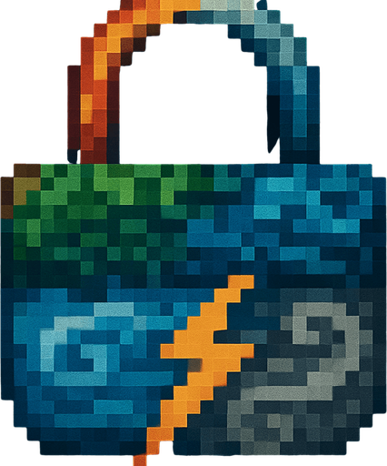 Haz este candando con los 5 ewlementos, fuego tierra, agua, aire, energia