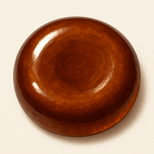 gerçekçi bir şeker. yuvarlak bir şeker ve kahverengi renk. aynı candy2 deki gibi olsun.
In-Game asset.  2d.  High contrast.  No shadows