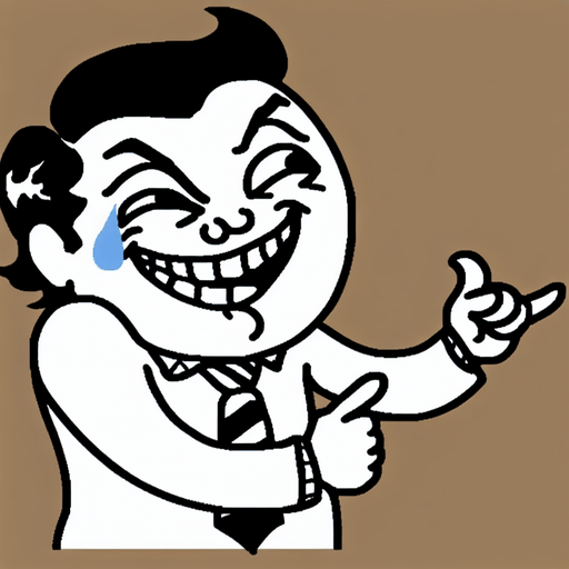 Ха-ха-ха.
Мем тролл