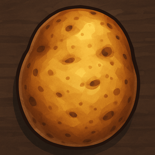 potato top view.
In-Game asset