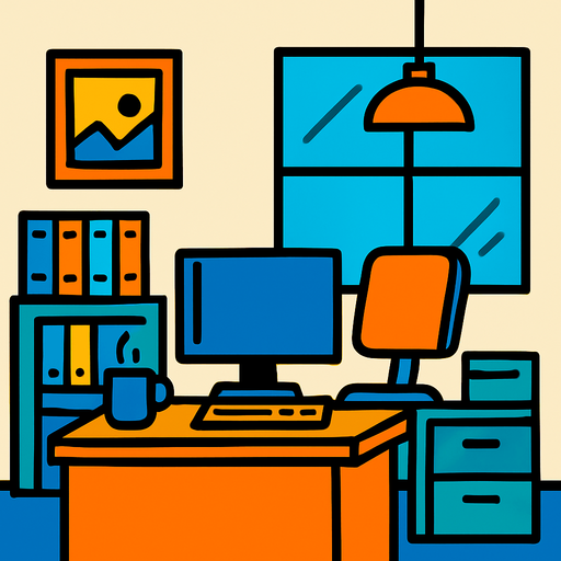 Ofis.
In-Game asset.  2d.  High contrast.  No shadows