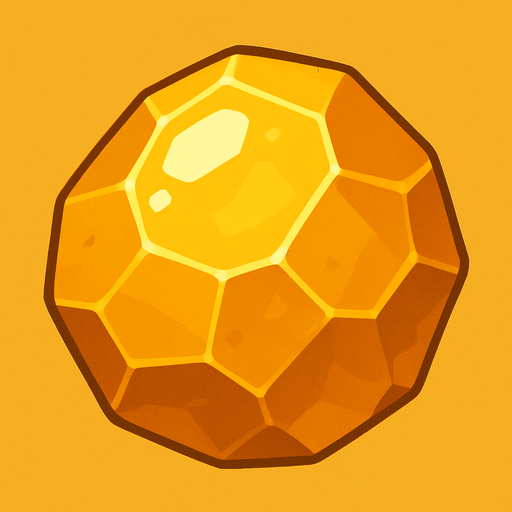 2d golds ors brigh stone.
In-Game asset.  2d.  High contrast.  No shadows