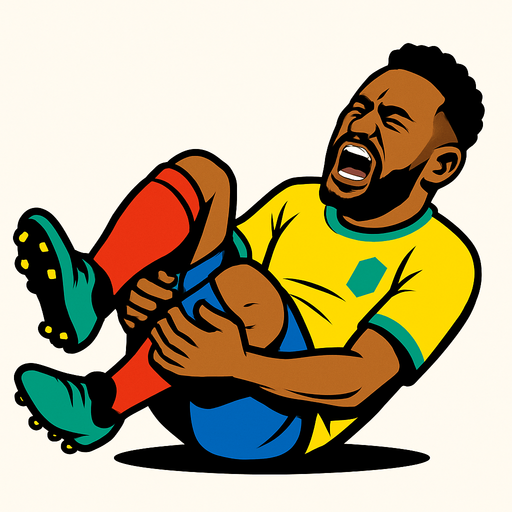 Rolling Neymar.
In-Game asset.  2d.  High contrast.  No shadows