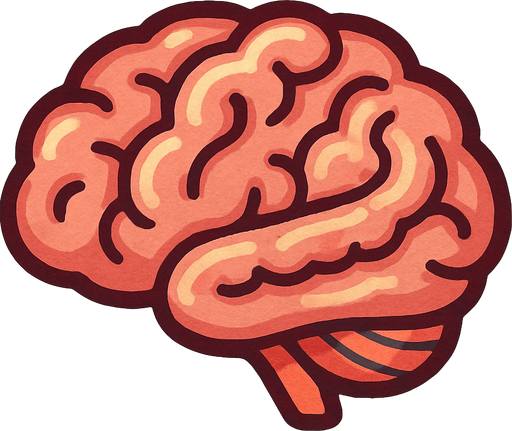 beyine benzeyen ve arkası siyah olmayan oyunda garip durmayan bir parça olsun.
In-Game asset.  2d.  High contrast.  No shadows