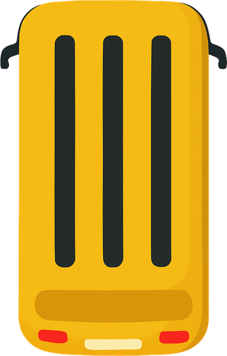 bir otobüsün üstten görünümünü buna benzer şekilde yap