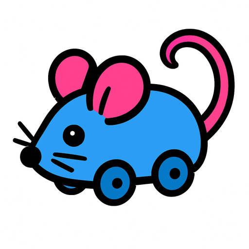 mouseToy.
In-Game asset.  2d.  High contrast.  No shadows