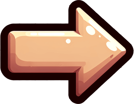 arrow pointing left, transparent background, cartoon style, no shadow
Single Game Texture. In-Game asset. 2d. Blank background. High contrast. No shadows.