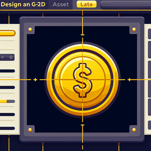 moneda de gold.
Single Game Texture.  In-Game asset.  2d.  Blank background.  High contrast.  No shadows