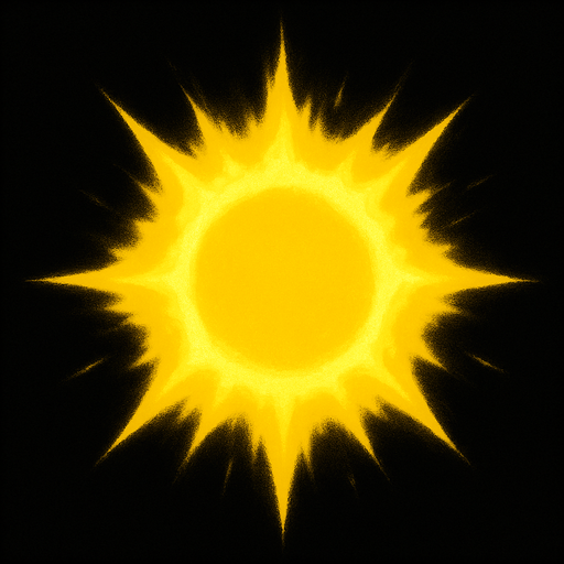 auraYellow top view.
In-Game asset.  2d.  High contrast.  No shadows