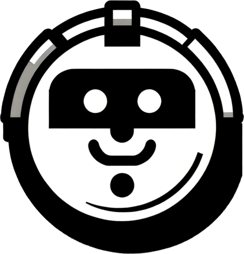 top-down view, videogame character enemy, roomba, 90s style sticker, flat, no perspective, silhouette, black and white, cartoon, fun, simple, from above.
Single Game Texture. In-Game asset. 2d. Blank background. High contrast. No shadows.