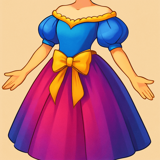 colorful and diffrerent princes style