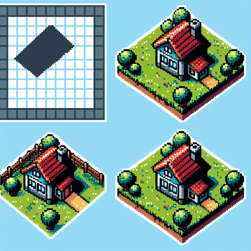house from above, top down, pixel art, 8 bit style.
Single Game Texture. In-Game asset. 2d. Blank background. High contrast. No shadows.