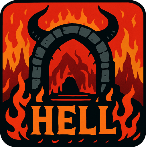 hell.
In-Game asset.  2d.  High contrast.  No shadows