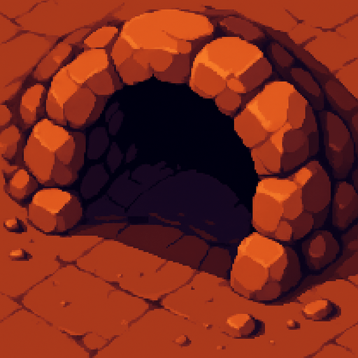 mağaranın hafif üstünden görünüşü olsun