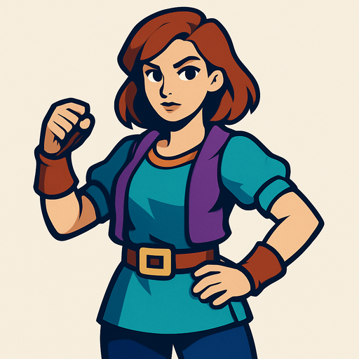 Women.
In-Game asset.  2d.  High contrast.  No shadows