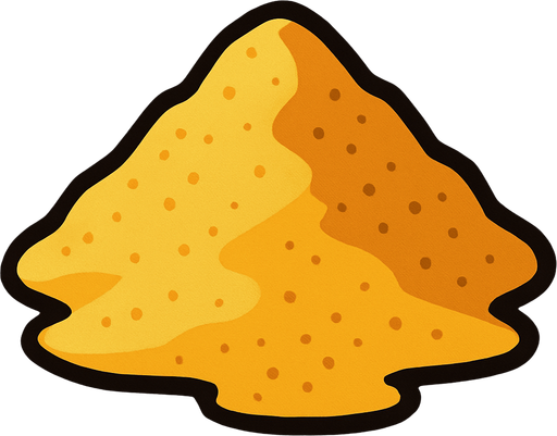 sand.
In-Game asset.  2d.  High contrast.  No shadows