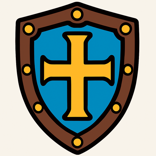 Kalkan.
In-Game asset.  2d.  High contrast.  No shadows