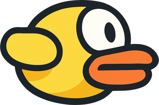 Make bird same like flappy bird.
In-Game asset.  2d.  No shadows