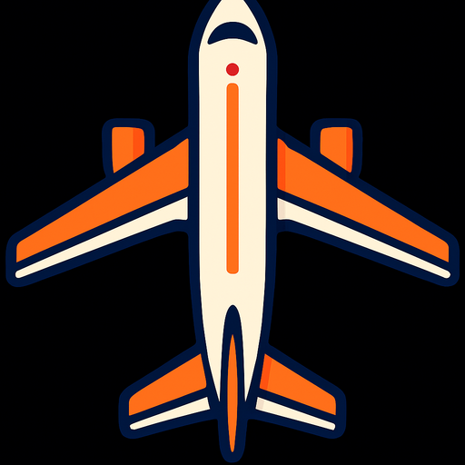 uçağın baş kısmına küçük kırmızı bi nokta ekle