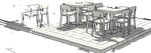 Tea shop interior, anime cafe

Single Game Texture. In-Game asset. 2d. Blank background. High contrast. No shadows.