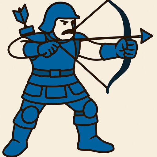 koyu kahverengi olan bütün zırhı kaskı yayı ayakkabıyı eldiveni mavi renk yapar mısın