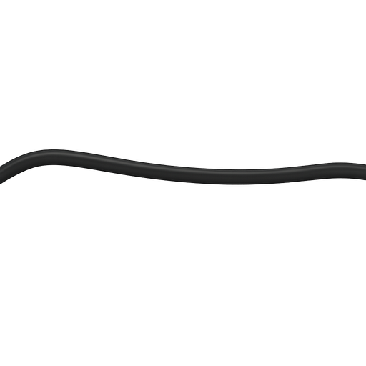 it's a black wire. No background. Transparent background. Blank background. No shadows. 2d. In-Game asset. flat