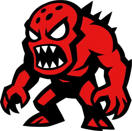 enemy.
In-Game asset.  2d.  High contrast.  No shadows