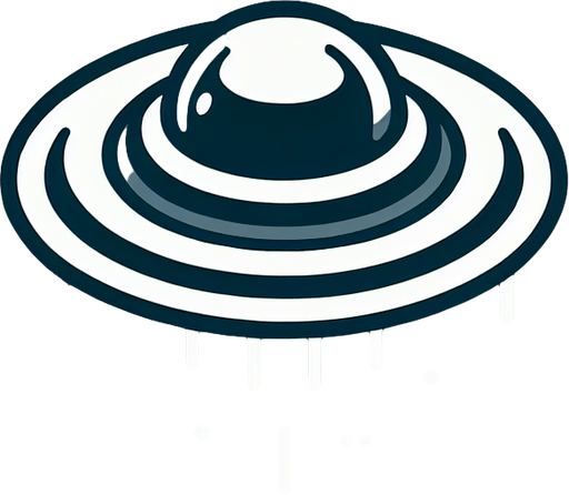 nave extraterestre, vista superior, estilo simple.
Single Game Texture.  In-Game asset.  2d.  Blank background.  High contrast.  No shadows