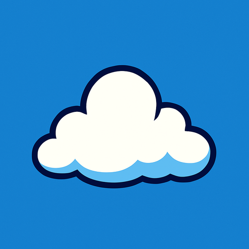 cloudless sky.
In-Game asset.  2d.  High contrast.  No shadows