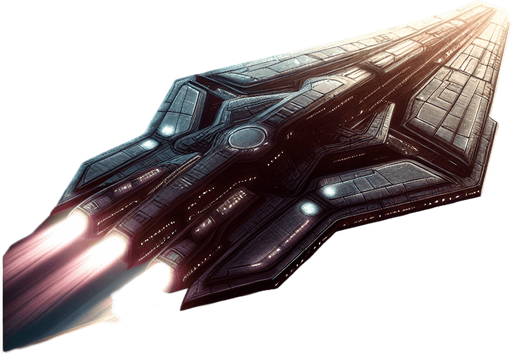 alien spaceship heading down.
Single Game Texture. In-Game asset. 2d. Blank background. High contrast. No shadows.
