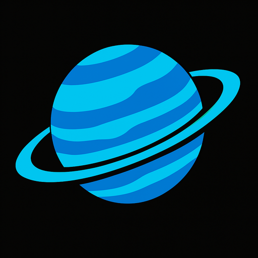 Uranus.
In-Game asset.  2d.  High contrast.  No shadows