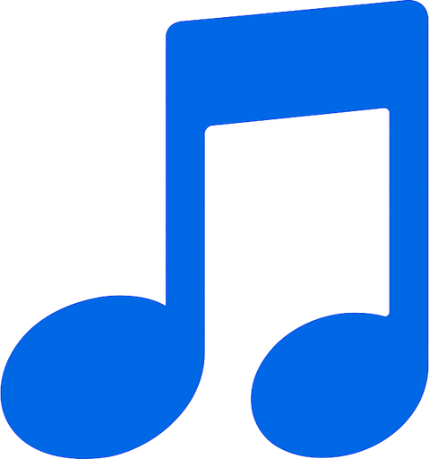 2D do notasini mavi renkte golgesiz hazirla.
In-Game asset.  2d.  High contrast.  No shadows