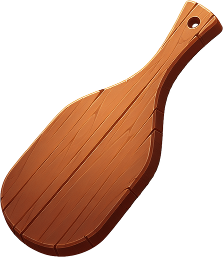 paddle shoud be like wood.
Single Game Texture. In-Game asset. 2d. Blank background. High contrast. No shadows.