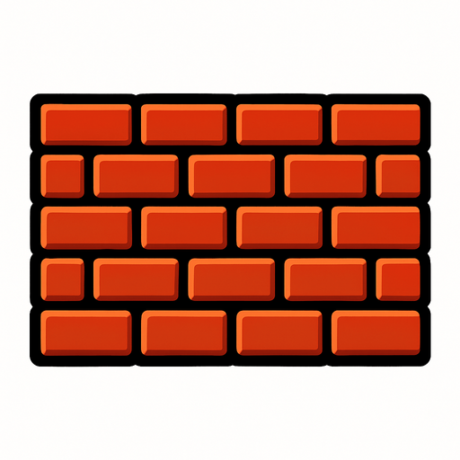 briks.
In-Game asset.  2d.  High contrast.  No shadows