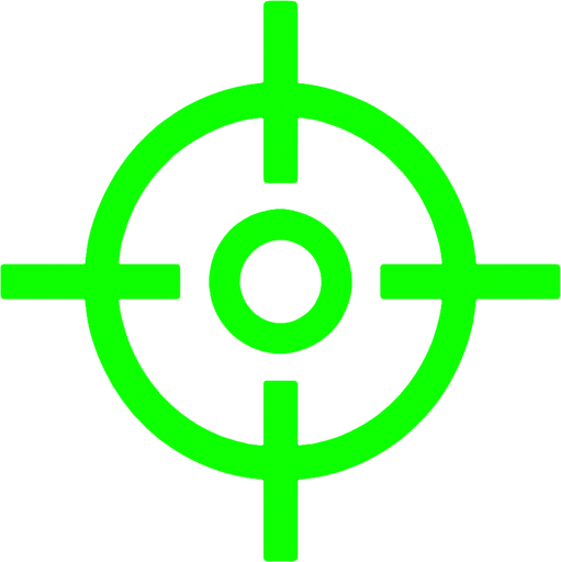 CS2 GREEN AİM.
In-Game asset.  2d.  High contrast.  No shadows
