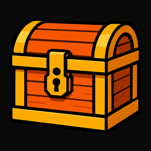 Make a box.
In-Game asset.  2d.  High contrast.  No shadows