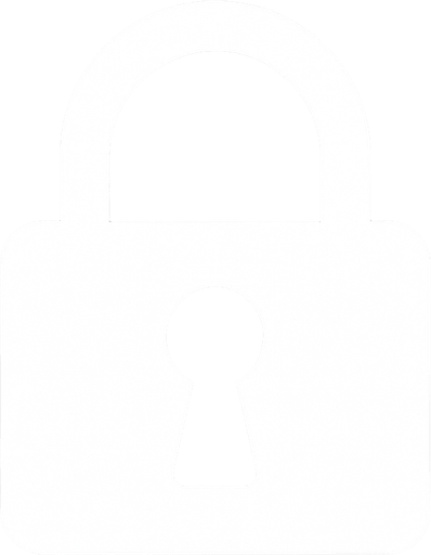 lock icon. no text. only white color.
In-Game asset.  2d.  High contrast.  No shadows