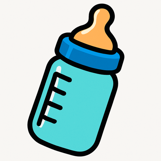 Biberon.
In-Game asset.  2d.  High contrast.  No shadows