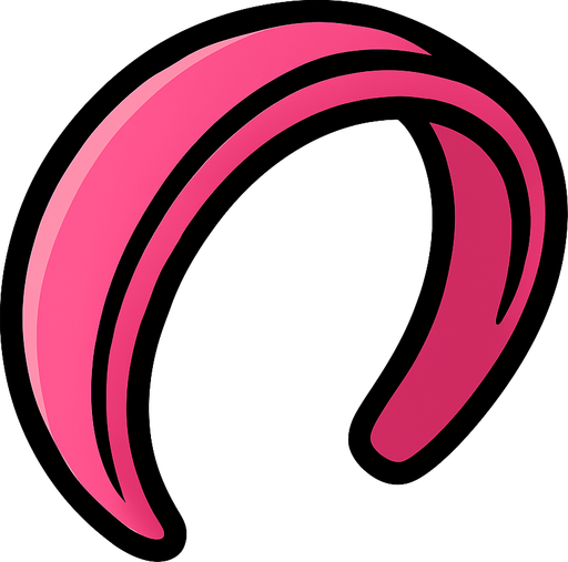 pinkHeadband.
In-Game asset.  2d.  High contrast.  No shadows
