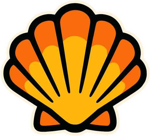 shell.
In-Game asset.  2d.  High contrast.  No shadows