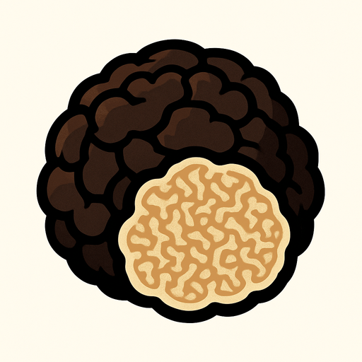 trufa.
In-Game asset.  2d.  High contrast.  No shadows