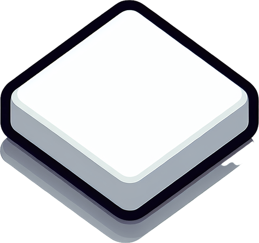 white simple square. rounded corners. plain. no lines inside. in game asset. high quality. Single Game Texture. In-Game asset. 2d. Blank background. High contrast. No shadows.