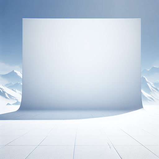 a wide white sheet of paper Single Game Texture. In-Game asset. 2d. Blank background. High contrast. No shadows.