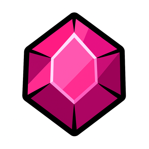 Gema.
In-Game asset.  2d.  High contrast.  No shadows